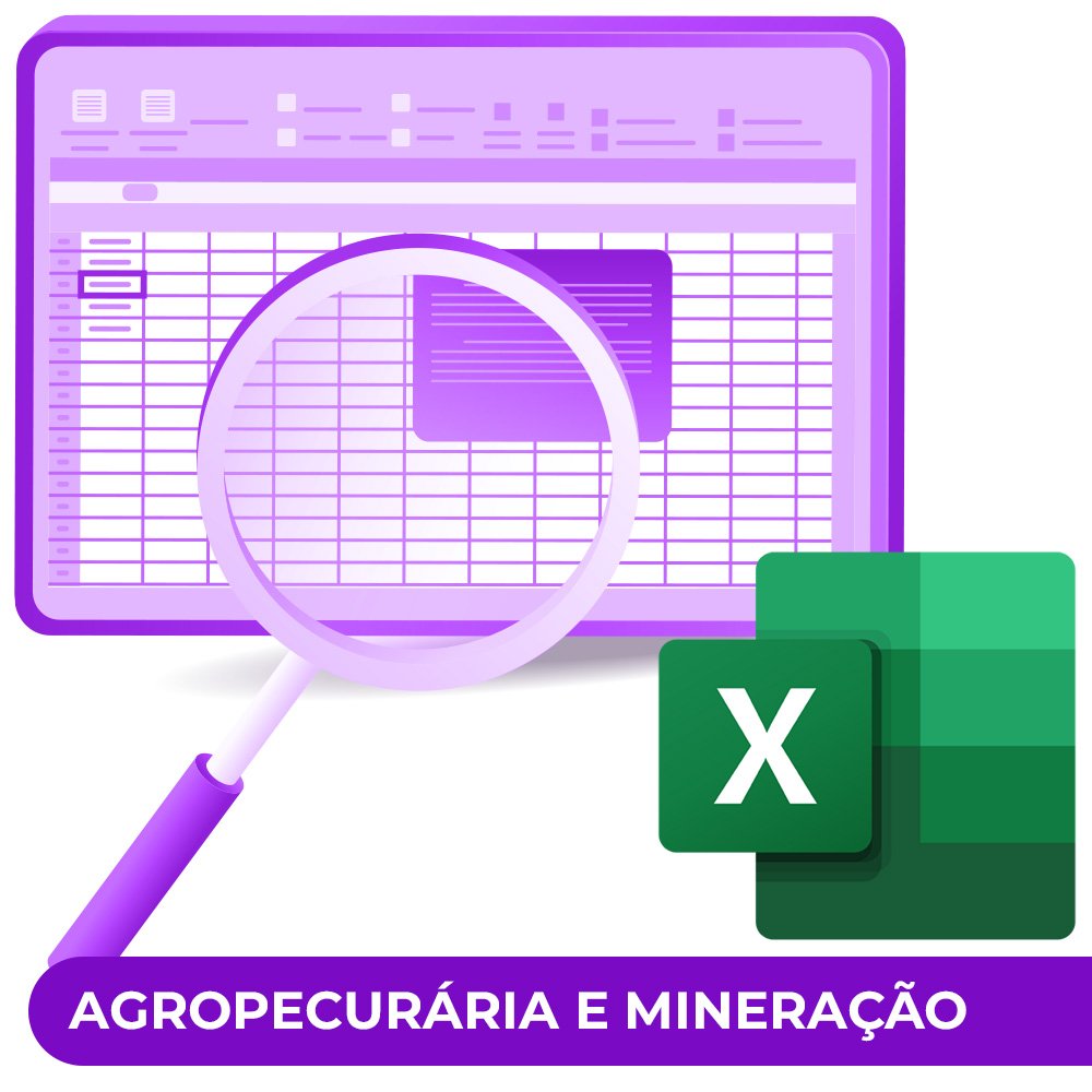 Pacote contendo leads de empresas no segmento de Agropecurária e Mineração.