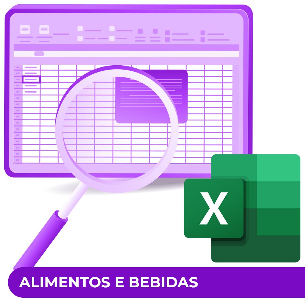 Pacote contendo leads de empresas no segmento de Alimentos e Bebidas.